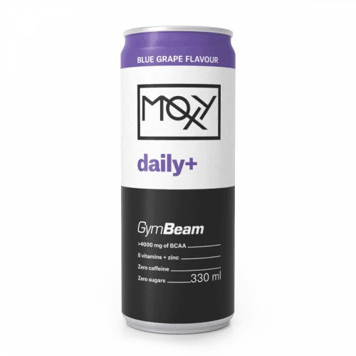 MOXY daily+ 330 ml blue grape - GymBeam