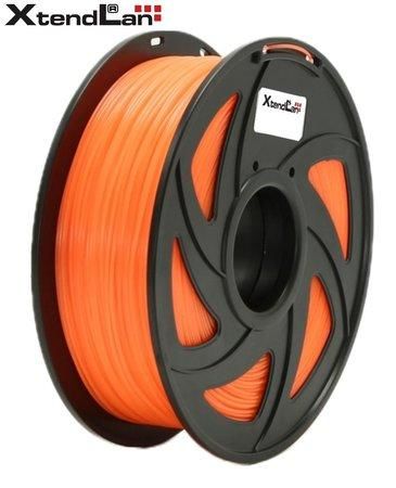 XtendLAN PLA filament 1,75mm pomerančově žlutý 1kg, 3DF-PLA1.75-OYL 1kg