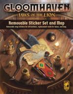 Cephalofair Games Gloomhaven: Jaws of the Lion - Removable Sticker Sheet and Map