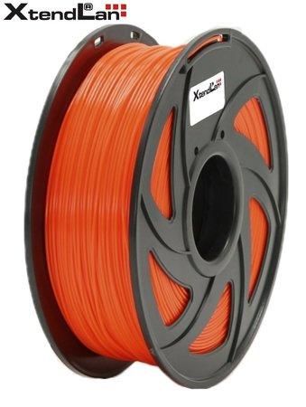 XtendLAN PLA filament 1,75mm zářivě oranžový 1kg, 3DF-PLA1.75-FOR 1kg