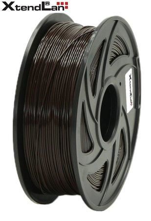 XtendLAN PLA filament 1,75mm černý 1kg, 3DF-PLA1.75-BK 1kg