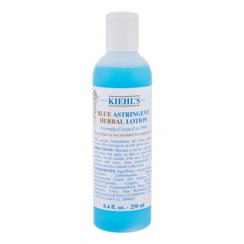 Kiehl's Blue Herbal Astringent Lotion 250 ml pleťové tonikum pro mastnou a problematickou pleť pro ženy