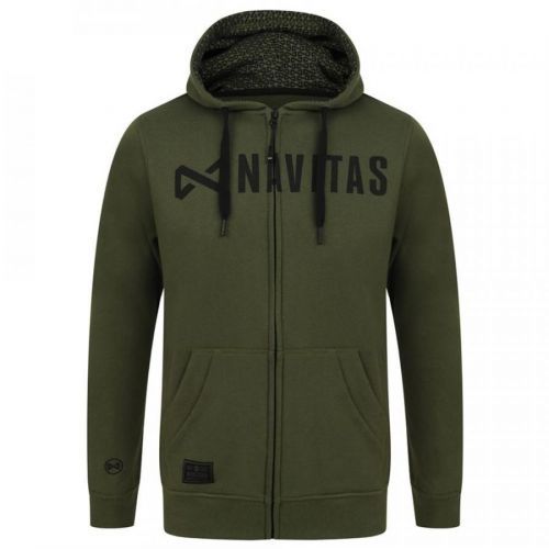 Navitas Mikina Core Zip Hoody Green