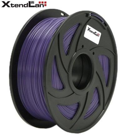XtendLAN PLA filament 1,75mm zářivě fialový 1kg, 3DF-PLA1.75-FPL 1kg