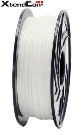 XtendLAN PLA filament 1,75mm bílý 1kg, 3DF-PLA1.75-WT 1kg