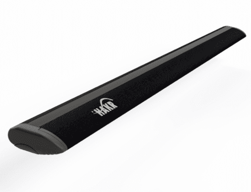 Tyče HAKR Wing Profile 120cm (2ks) černé