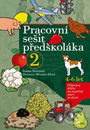Pracovní sešit předškoláka 2 - Ivana Novotná, Miroslav Růžek (ilustrátor)