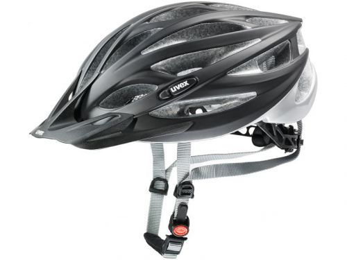 Přilba Uvex Oversize - černo-stříbrná mat - velikost 61-65 cm