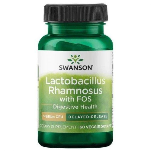 Swanson Lactobacillus Rhamnosus s FOS 60 kapslí