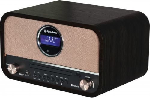 Radiopřijímač retro rádio roadstar hra-1782 d+bt černý