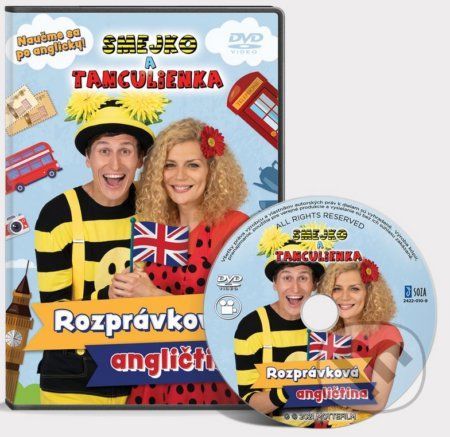 Smejko a Tanculienka: Rozprávková angličtina DVD