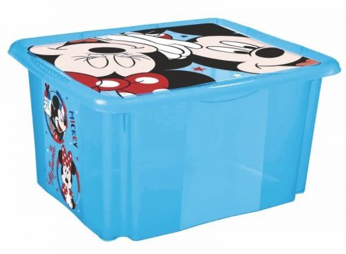 Keeeper Keeeper Box na hračky Mickey Mouse 24 l - modrý