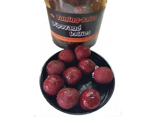 Tuning Baits - Dipované boilies Hnijící Patentka 16mm 250ml