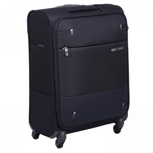 Malý černý kufr na kolečkách