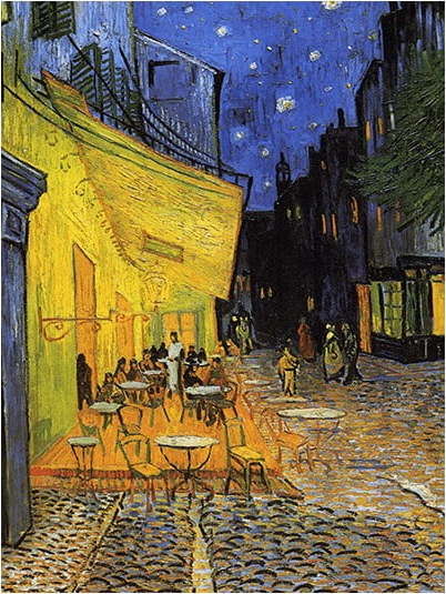 Reprodukce obrazu Vincent van Gogh - Cafe Terrace, 80 x 60 cm