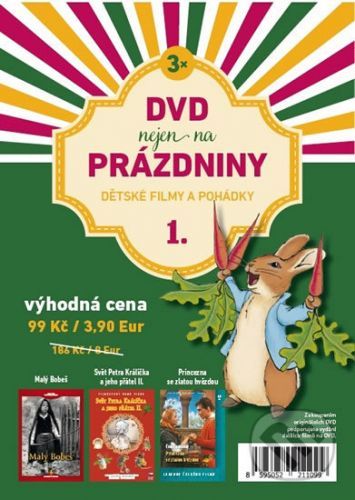 DVD nejen na prázdniny 1: Dětské filmy a pohádky DVD