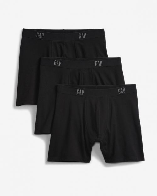 GAP Boxerky 3 ks Černá