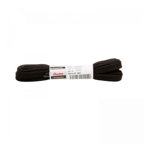 Hnědé ploché tkaničky o délce 120 cm