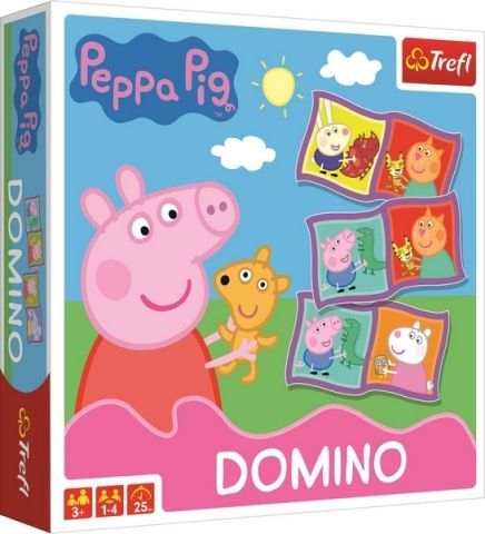 Domino papírové Peppa Pig/Prasátko Peppa