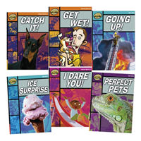 Learn at Home: Rapid Reading Pack 1 for struggling readers in Years 3-6 (6 dyslexia-friendly reading books) (Reid Dee)(Mixed media product)