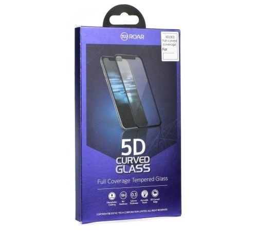 Tvrzené sklo Roar 5D pro Samsung Galaxy A52 4G/5G, černá