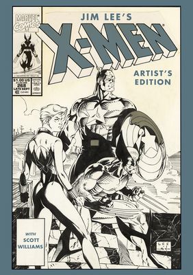 Jim Lee's X-Men Artist's Edition (Lee Jim)(Pevná vazba)