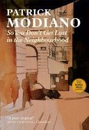 So You Don't Get Lost in the Neighbourhood (Modiano Patrick)(Paperback)
