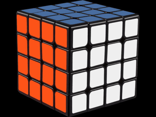 Rubikova kostka - 4x4x4 - Černá
