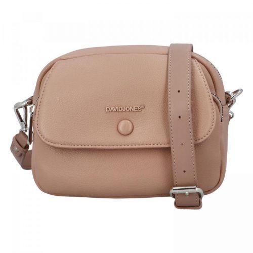 Dámská crossbody kabelka David Jones Rienta - růžová