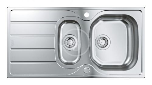 GROHE Dřezy Dřez K200, 965x500 mm, kartáčovaná nerez 31564SD1