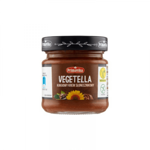 Slunečnicový krém Vegetella 160 g kakao - Primavika