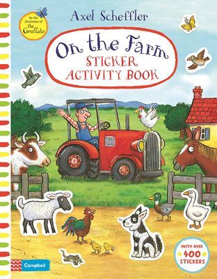 On The Farm Sticker Activity Book (Books Campbell)(Paperback / softback)