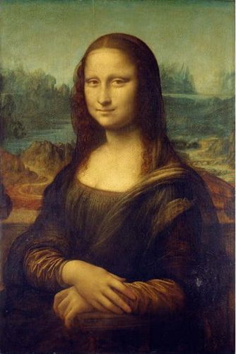 Reprodukce obrazu Leonardo da Vinci - Mona Lisa, 60 x 40 cm