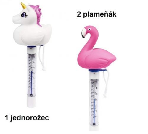 Bestway 58595 Bazénový teploměr plameňák/jednorožec