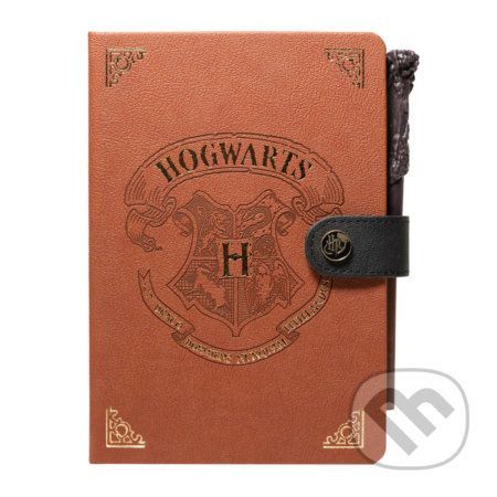 Poznámkový blok s perom Harry Potter: Erb Bradavic - Harry Potter