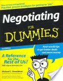 Negotiating For Dummies (Donaldson Michael C.)(Paperback)