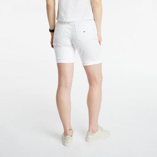 Tommy Jeans Denim Bermuda Short Optic White 31