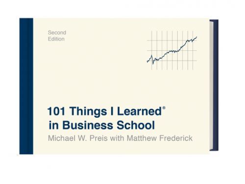101 Things I Learned in Business School (Preis Michael W.)(Pevná vazba)