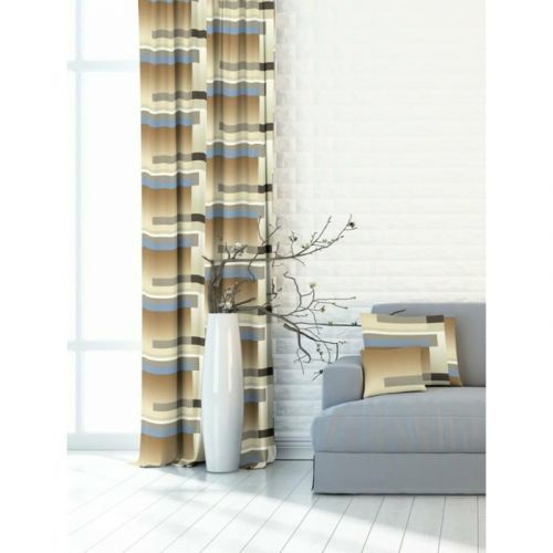 Forbyt, Závěs dekorační, OXY Stripes modrý, 145 x 245 cm