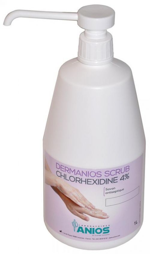 Laboratoires ANIOS France DERMANIOS CHLORHEXIDINE - 1L (dezinfekční mýdlo)
