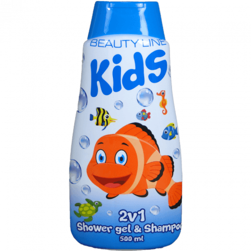 Me Too 2v1 Sprchový gel a Šampón Happy Fish 500 ml