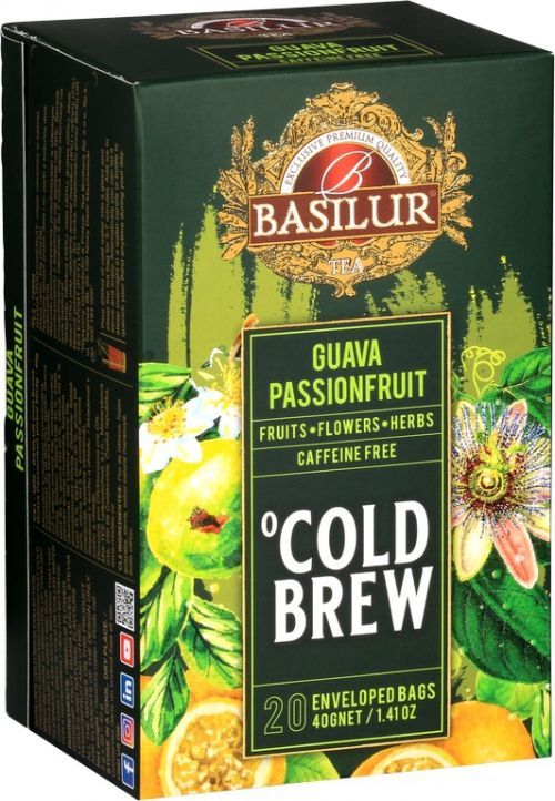 BASILUR Cold Brew Guava Passionfruit 20x2g