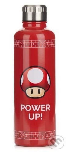 Nerezová fľaša Nintendo: Super Mario - Power Up