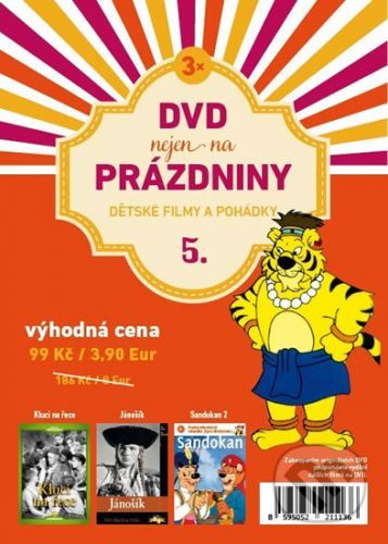 DVD nejen na prázdniny 5: Dětské filmy a pohádky DVD