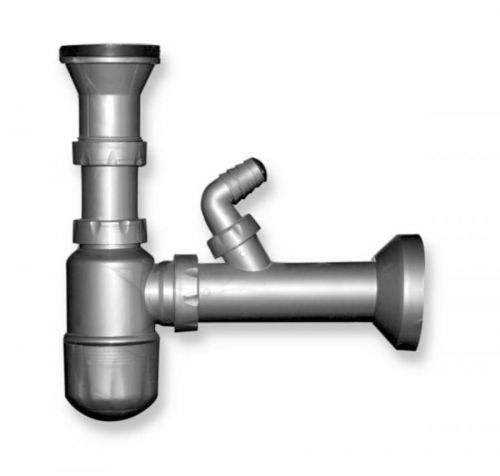 Sifon k dřezu Novaservis šedá NSP45