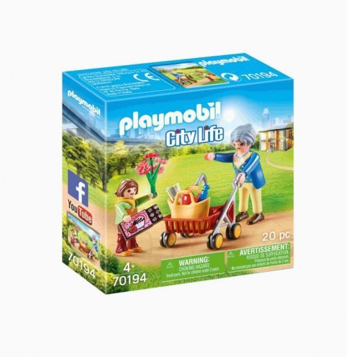 Playmobil Babička s chodítkem