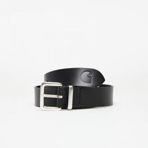 Carhartt WIP Logo Belt Black / Silver L