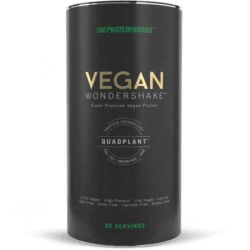 Vegan Wondershake 750 g jahodový krém - The Protein Works