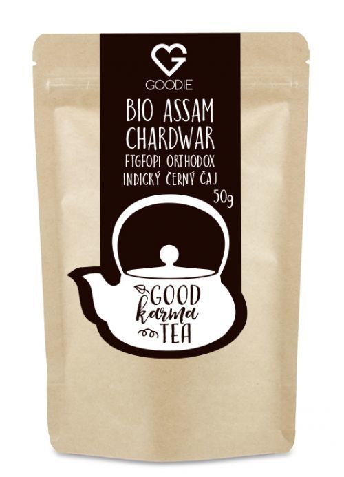GOODIE BIO Černý čaj - Assam Chardwar BIO 50g
