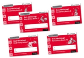 Read Write Inc. Phonics: Get Writing! Red Ditty Books 6-10 Pack of 50 (Miskin Ruth)(Undefined)